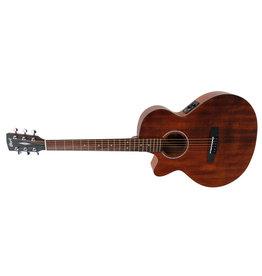 Cort Left-Handed SFX Acoustic, Satin Mahogany