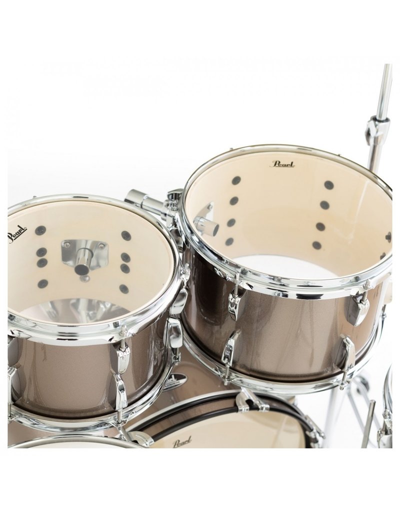Pearl Roadshow 20" Fusion Kit + Cymbals + Hardware / Bronze Metallic