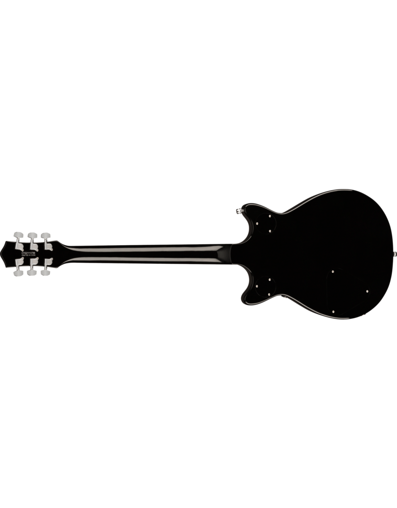 Gretsch Electromatic Double Jet BT with V-Stoptail, Laurel Fingerboard, Black