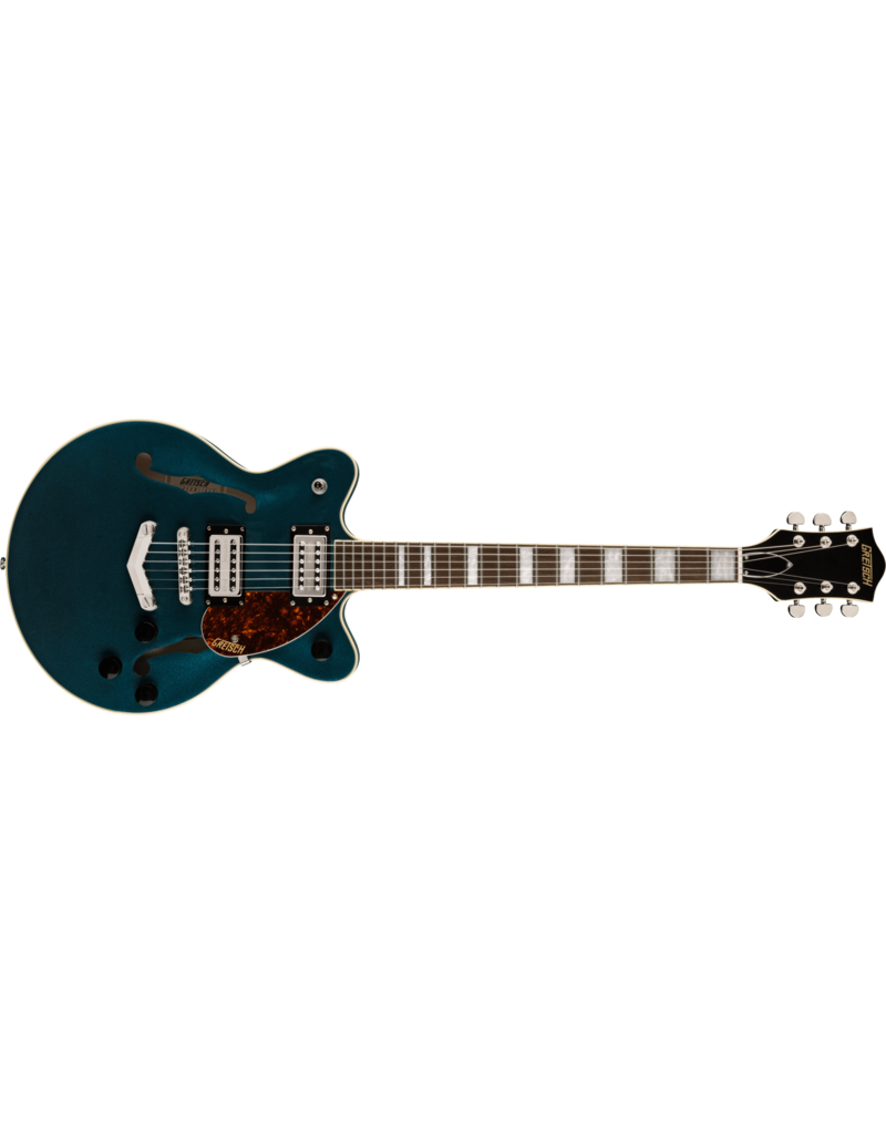 Gretsch G2655 Streamliner Center Block Jr. Double-Cut with V-Stoptail, Laurel Fingerboard, Midnight Sapphire