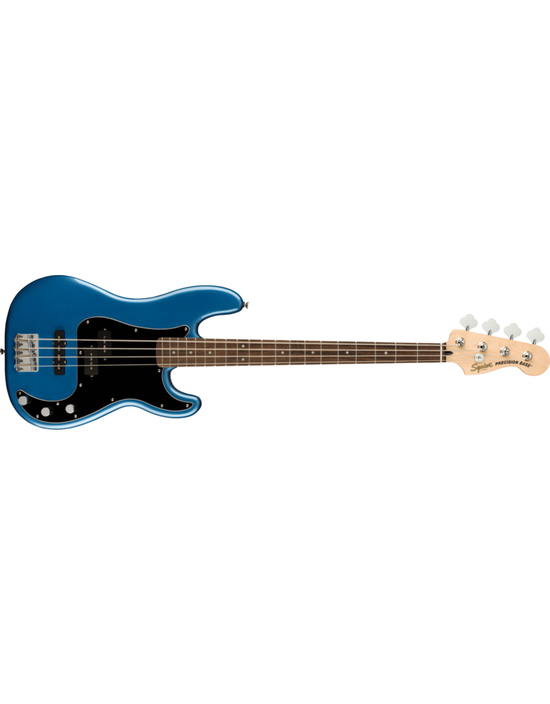 Squier Affinity Series Precision Bass PJ, Laurel Fingerboard, Black Pickguard, Lake Placid Blue