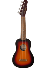 Fender Venice Soprano Uke, Walnut Fingerboard, 2-Color Sunburst