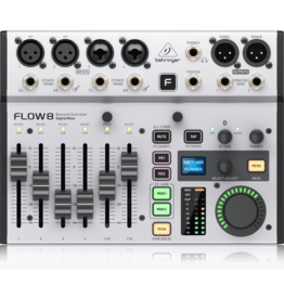 Behringer FLOW-8 Digital USB Mixer, 8-Channel w/ Bluetooth