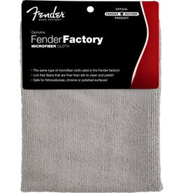 Fender Factory Microfiber Cloth, Gray