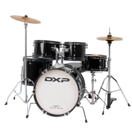 DXP Junior Plus Drum Outfit - Black 16/8/10/12