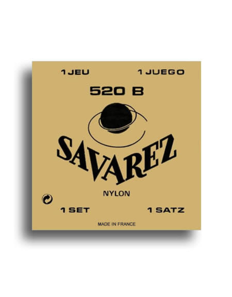 SAVAREZ Savarez Low Tension - White Card Rectified nylon SAVAREZ trebles and Traditional wound SAVAREZ basses.