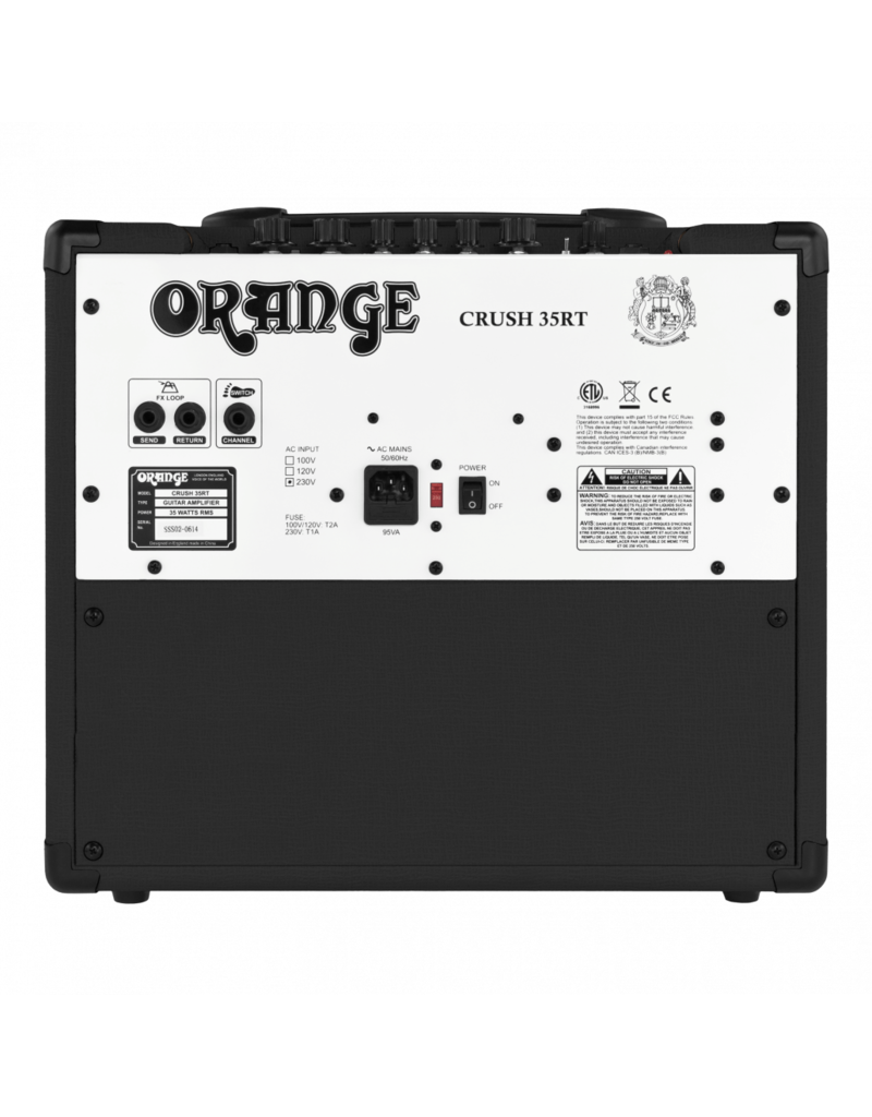 Orange Orange Crush 35RT BK Black Combo Amplifier