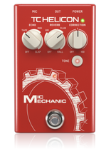 TC Helicon Mic Mechanic 2 Ultra-Simple Vocal Effects Stompbox with Reverb, Echo and Pitch Correction
