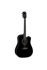 Cort MR710F Dreadnought Cutaway Guitar Mahogany Back & Sides Satin BLACK Pickup