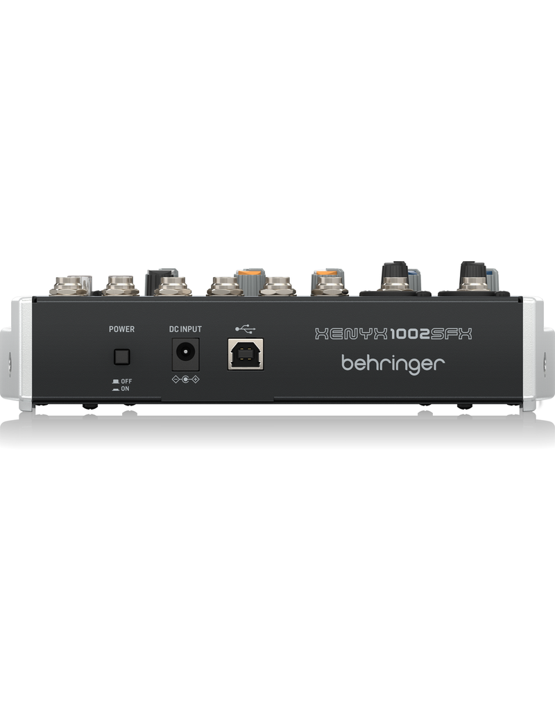 Behringer Xenyx 1002SFX 10CH Mixer w/usb & FX