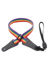 DSL Ukulele Strap - Thin Poly - Rainbow