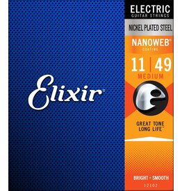 Elixir 11-49 Nanoweb Electric Medium Elixir 12102