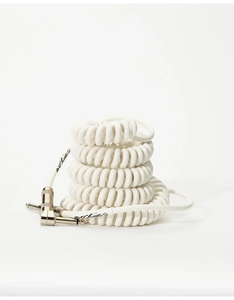 Voltage Cable Co. Coil White Straight/Right Angle 30ft