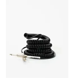 Voltage Cable Co. Coil Black Straight/Straight 30ft