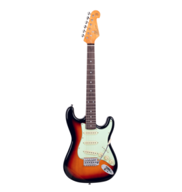 SX 3/4 Size Stratocaster, Sunburst + Gig Bag