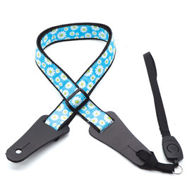 DSL Ukulele Strap - Thin Poly - Cosmos Blue