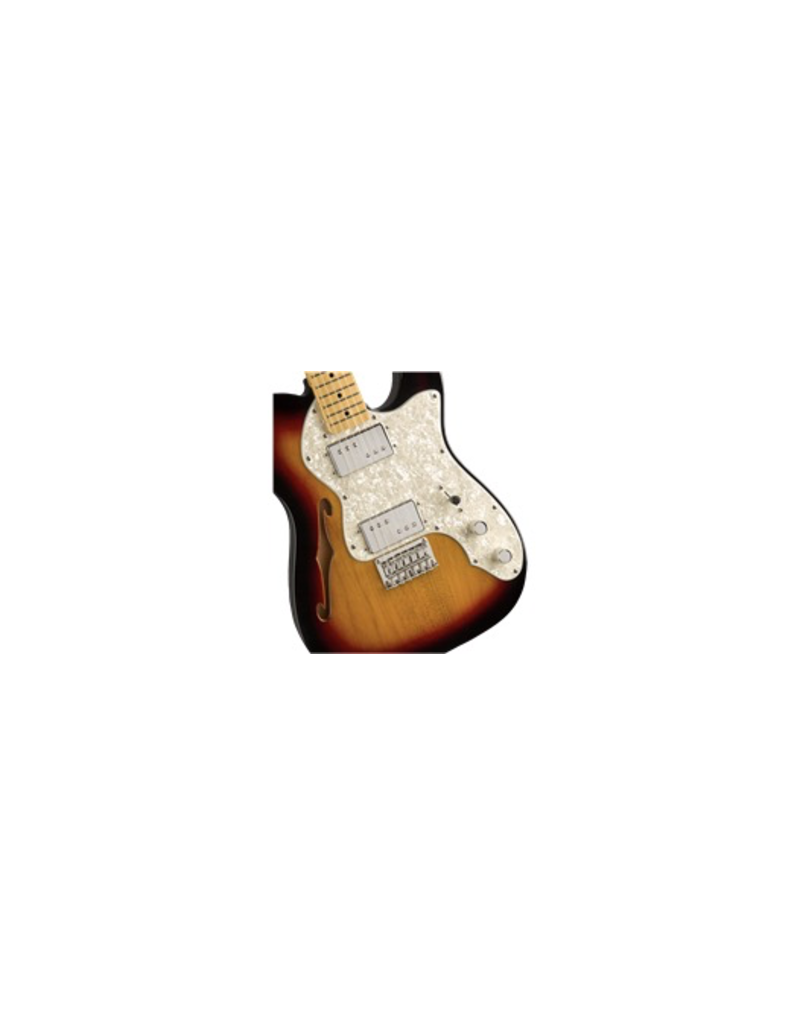 Squier Classic Vibe '70s Telecaster Thinline, Maple Fingerboard, 3-Color Sunburst