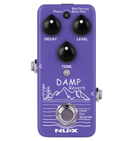 NU-X Mini Core Series "Damp" 3-Mode Reverb Effects Pedal