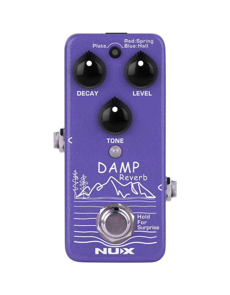NU-X Mini Core Series "Damp" 3-Mode Reverb Effects Pedal