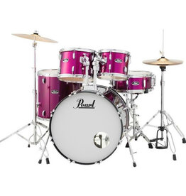 Pearl Roadshow Junior Pink Metallic  20" Kick Includes Hardware & Cymbals