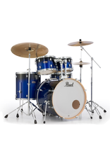 Pearl Decade Maple 22 Fusion Plus Kit with Hardware and Cymbals 10, 12, 16, 22 x 18BD 14SN Kobolt Blue Fade