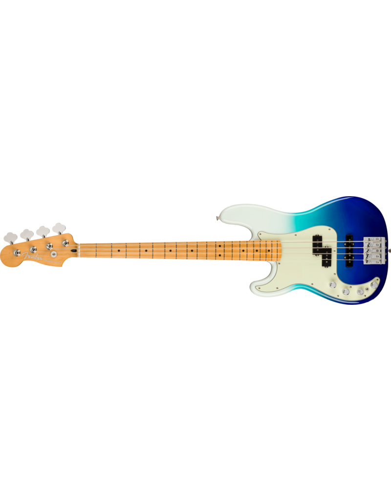 Fender Player Plus Precision Bass®, Left-Hand, Maple Fingerboard, Belair Blue
