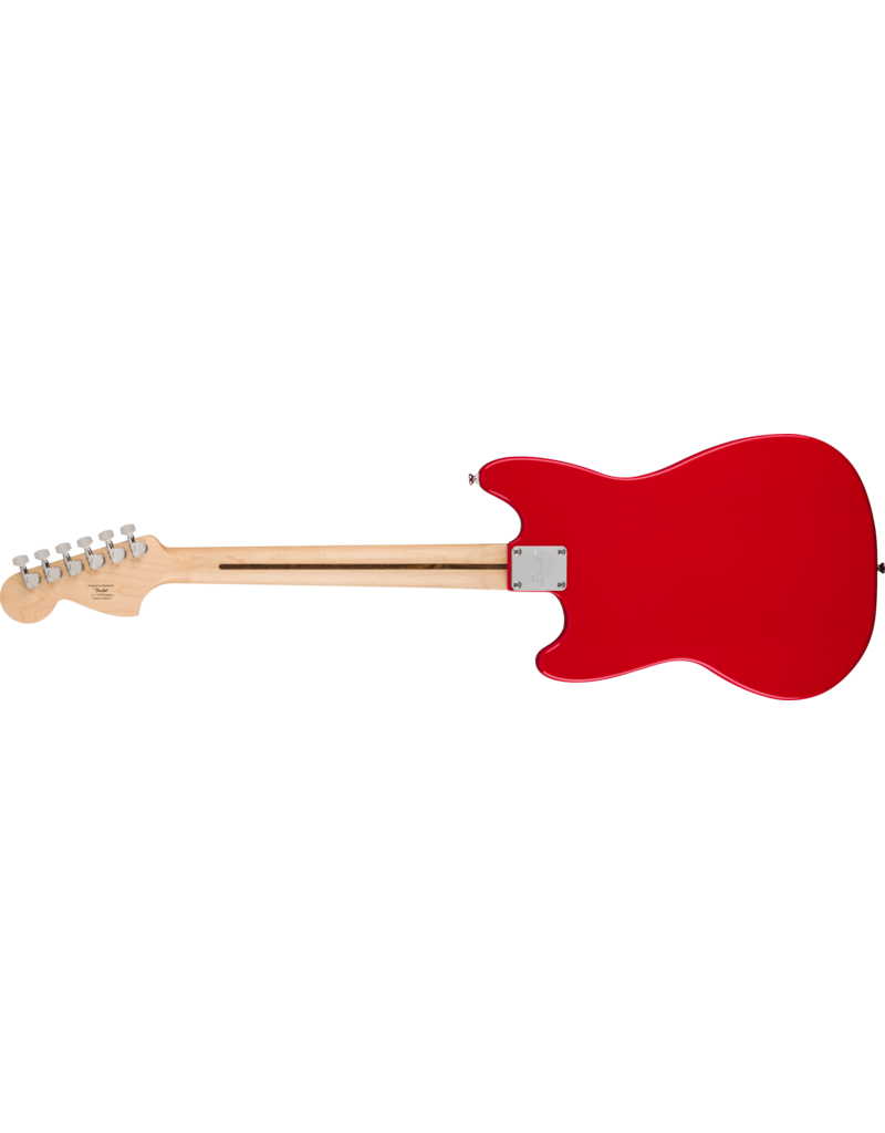 Squier Sonic® Mustang®, Maple Fingerboard, White Pickguard, Torino Red