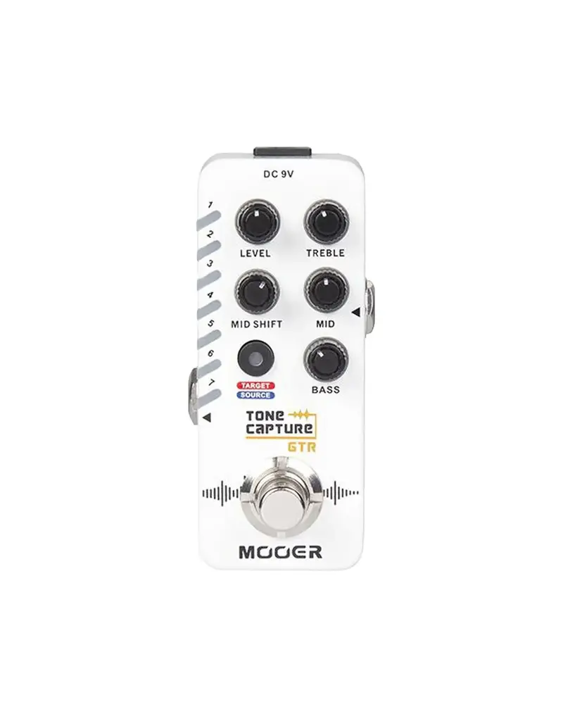 Mooer Tone Capture GTR EQ Sampler Micro Guitar Effects Pedal
