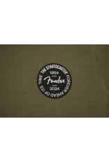 Fender Stratocaster™ 70th Anniversary Badge Tee, Olive, L