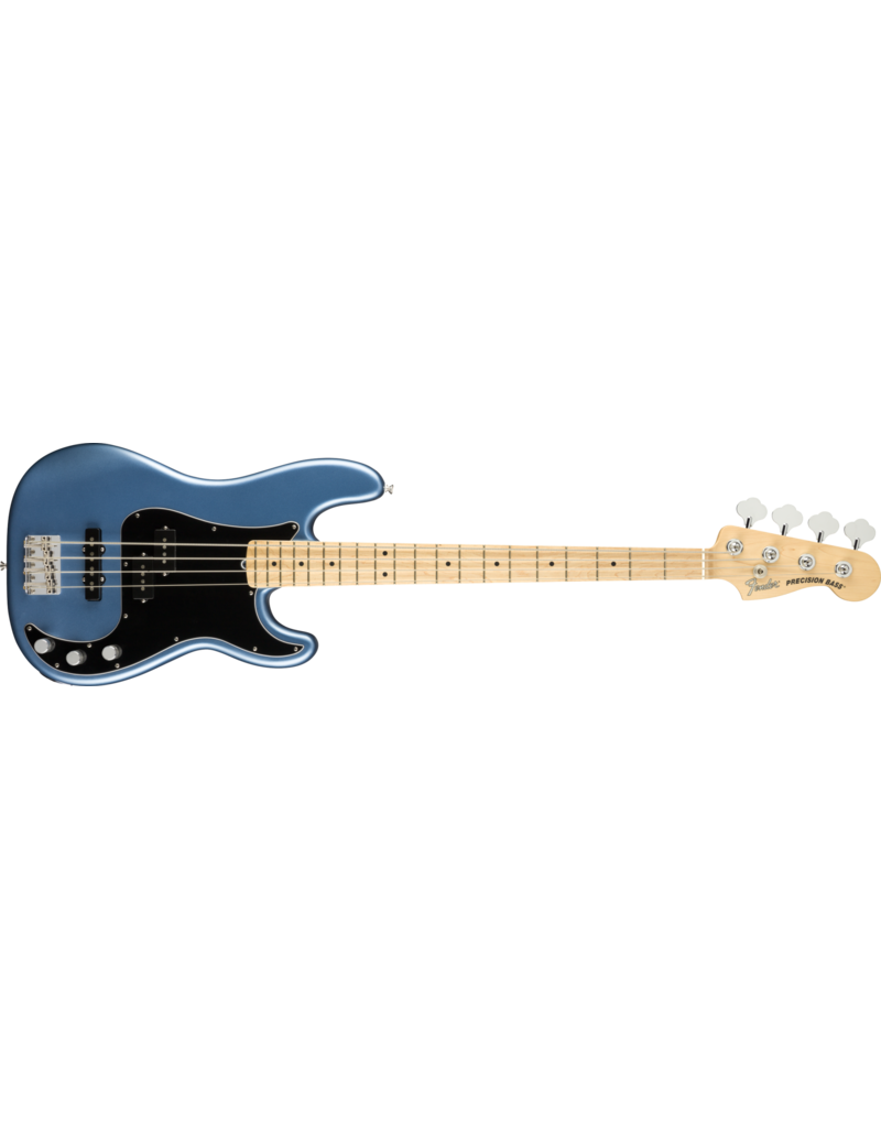 Fender American Performer Precision Bass , Maple Fingerboard, Satin Lake Placid Blue