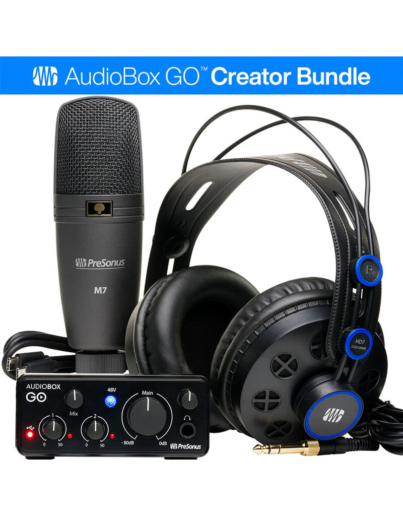Presonus AudioBox GO™ Creator Bundle