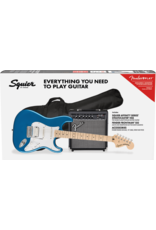 Squier Affinity Series™ Stratocaster® HSS Pack, Maple Fingerboard, Lake Placid Blue, Gig Bag, 15G