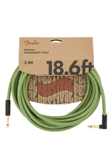 Fender 18.6ft Angled Cable Hemp Green