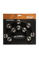 Stagg Cutaway plastic tambourine with 20 jingles