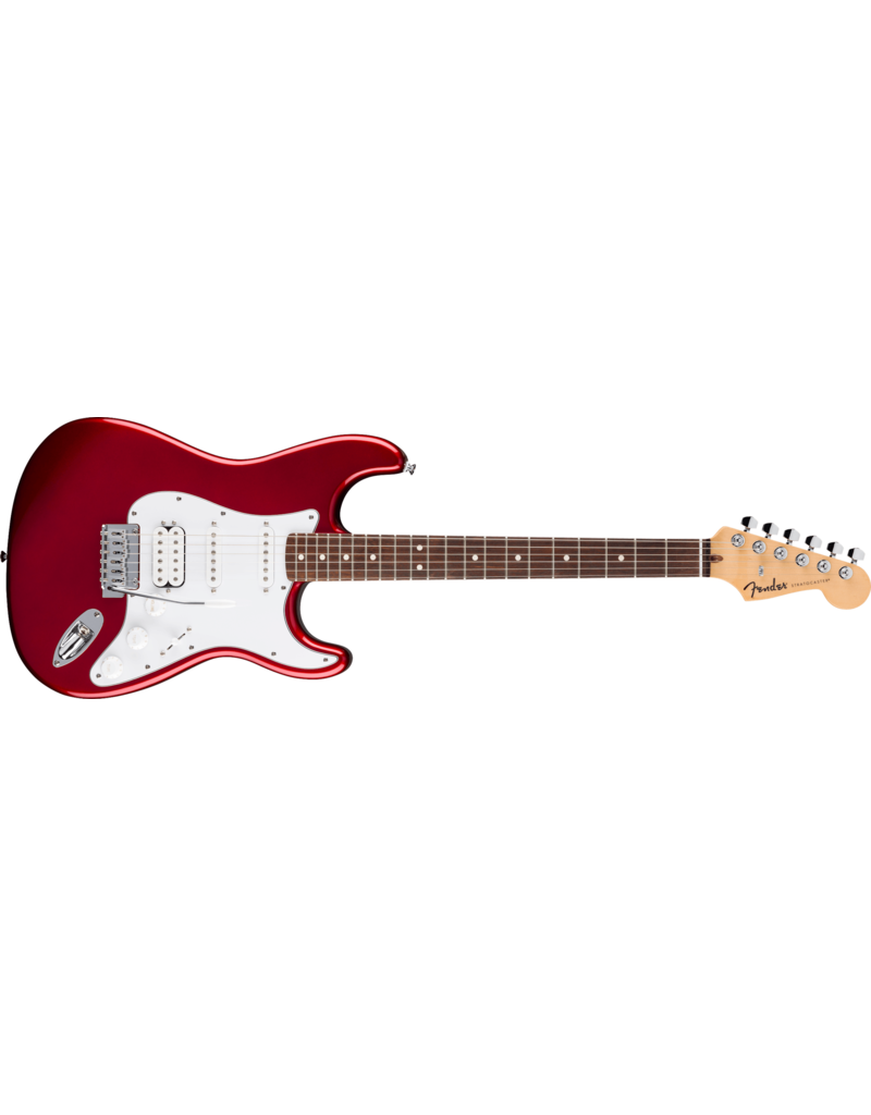 Fender Standard Stratocaster® HSS, Laurel Fingerboard, White Pickguard, Candy Cola