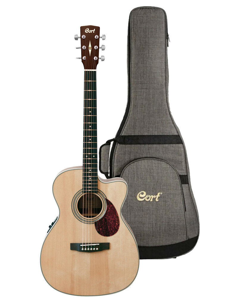 Cort L500E OP OM/OOO solid top
