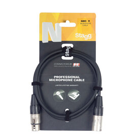 Stagg Microphone cable, XLR/XLR (m/f), 20 m (66'), N-series