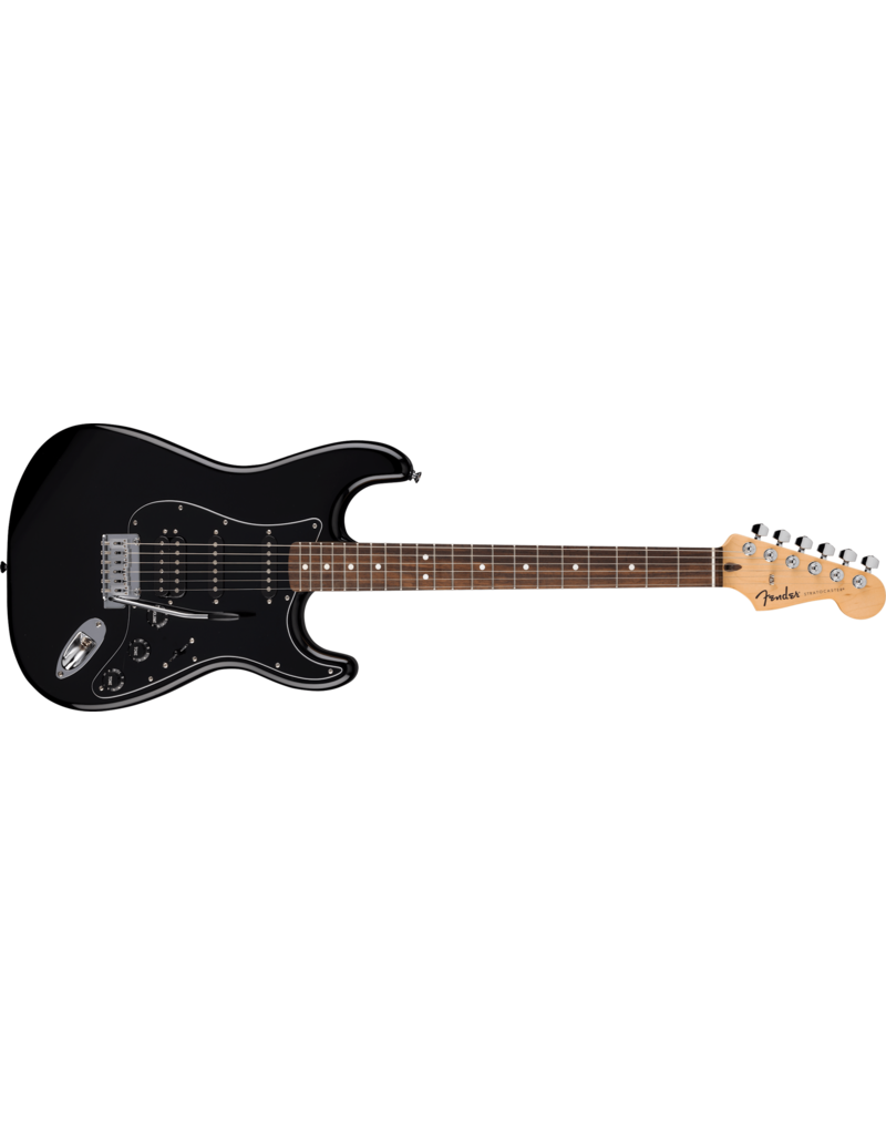 Fender Standard Stratocaster® HSS, Laurel Fingerboard, Black Pickguard, Black