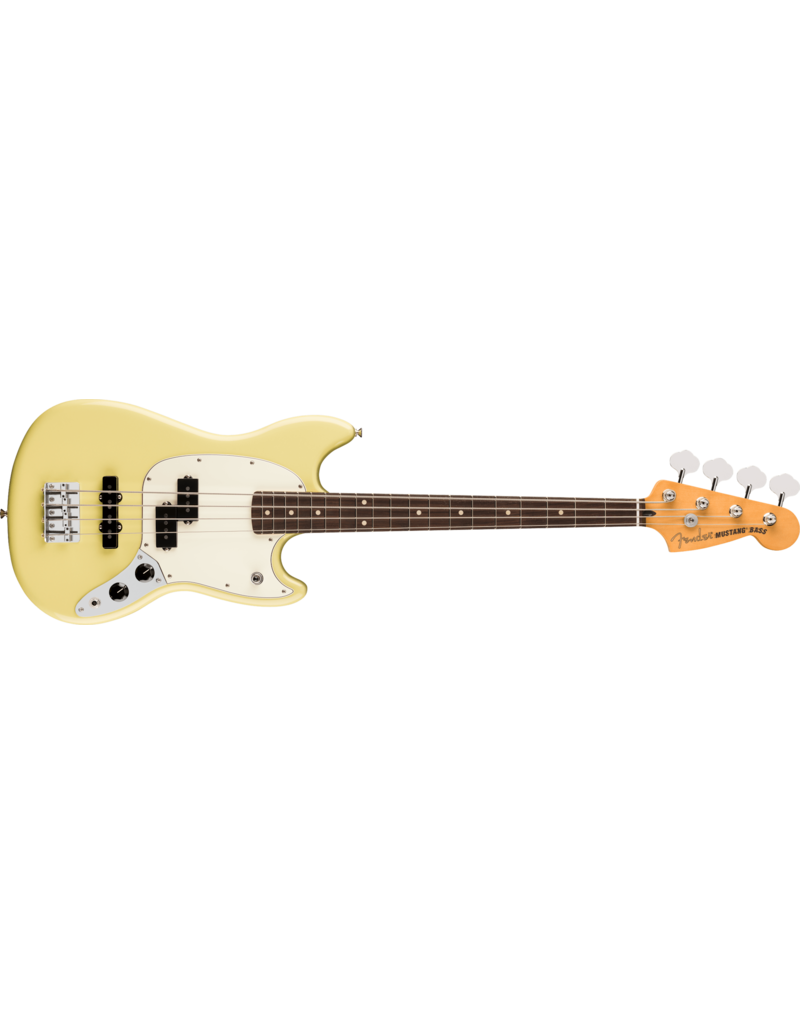Fender Player II Mustang® Bass PJ, Rosewood Fingerboard, Hialeah Yellow