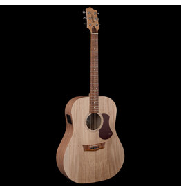Pratley SL Dreadnought Solid Top Qld Blue Fig, Layered Maple Back & Sides w/pickup