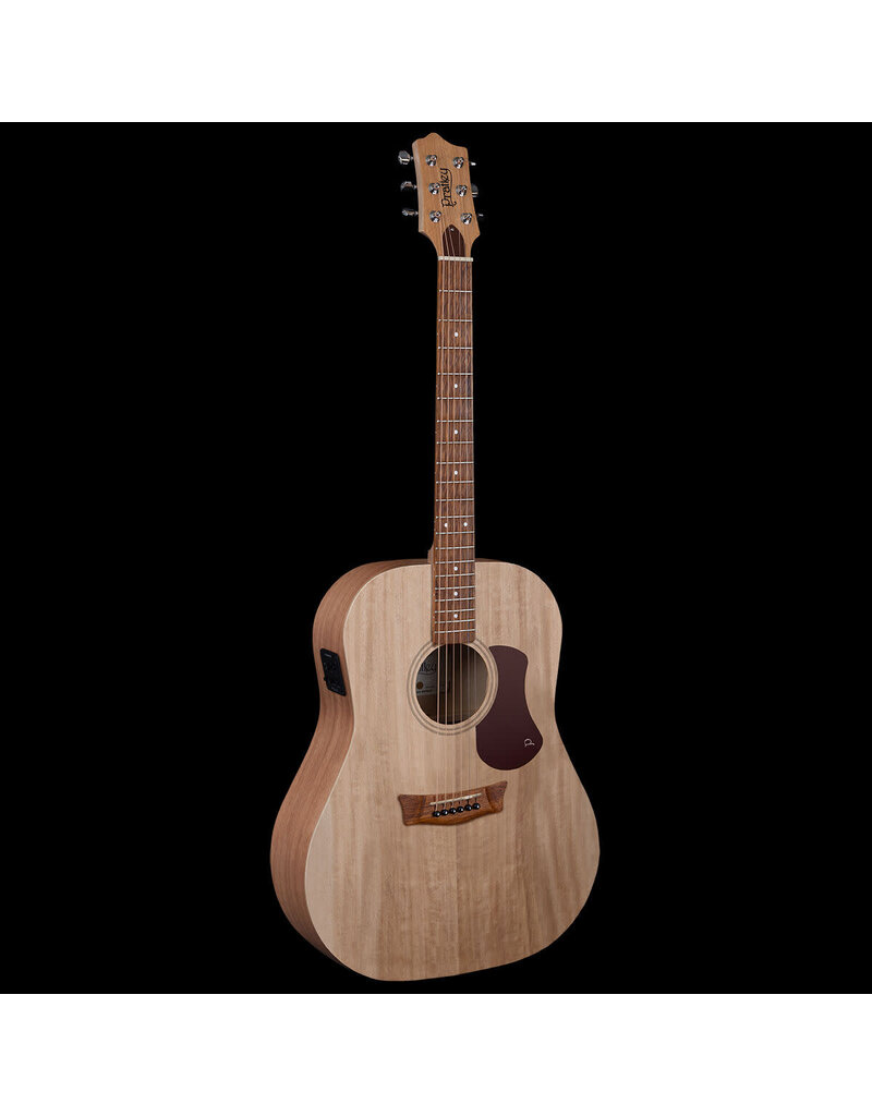 Pratley SL Dreadnought Solid Top Qld Blue Fig, Layered Maple Back & Sides w/pickup