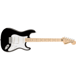 Squier Affinity Series® Stratocaster®, Maple Fingerboard, White Pickguard, Black