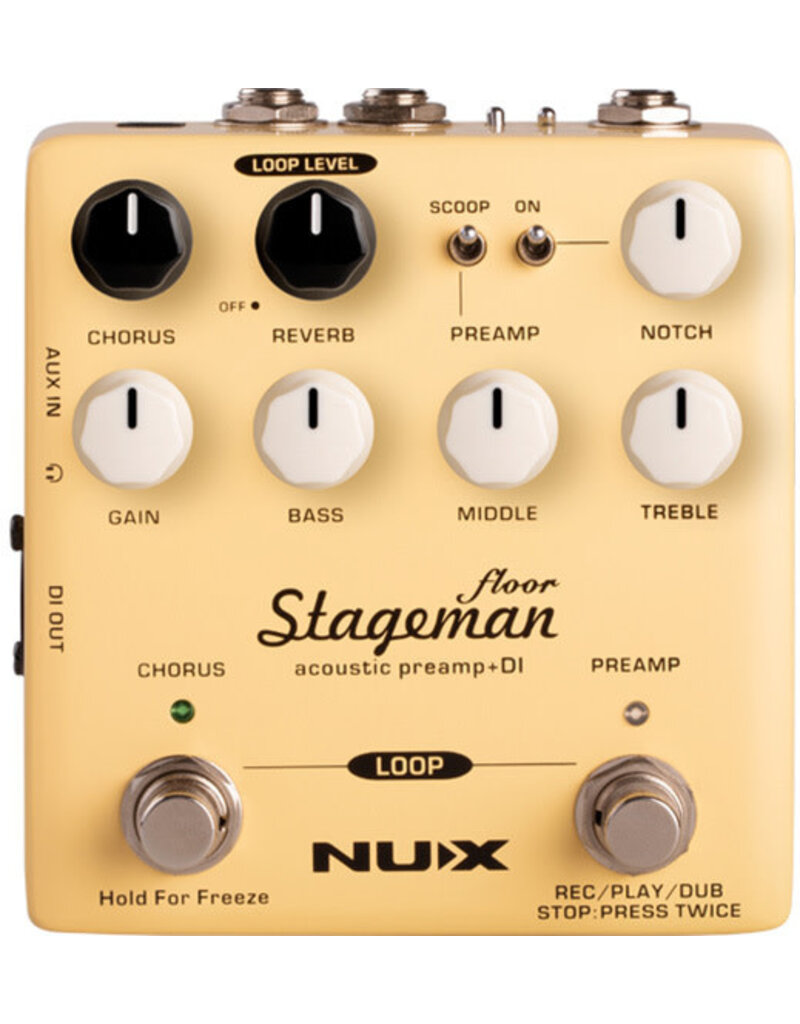 NU-X Stageman Floor Preamp/DI
