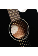 Cort Earth 60CE Black Guitar with Pickup Solid Top