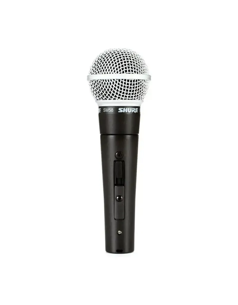 Shure SM58S Premium Vocal Microphone Dynamic Cardioid w/ Switch