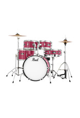 Pearl Roadshow Junior Pink Metallic 5pc with Harware and Cymbals - 16 Bass, 8-10-13, 12 Snare