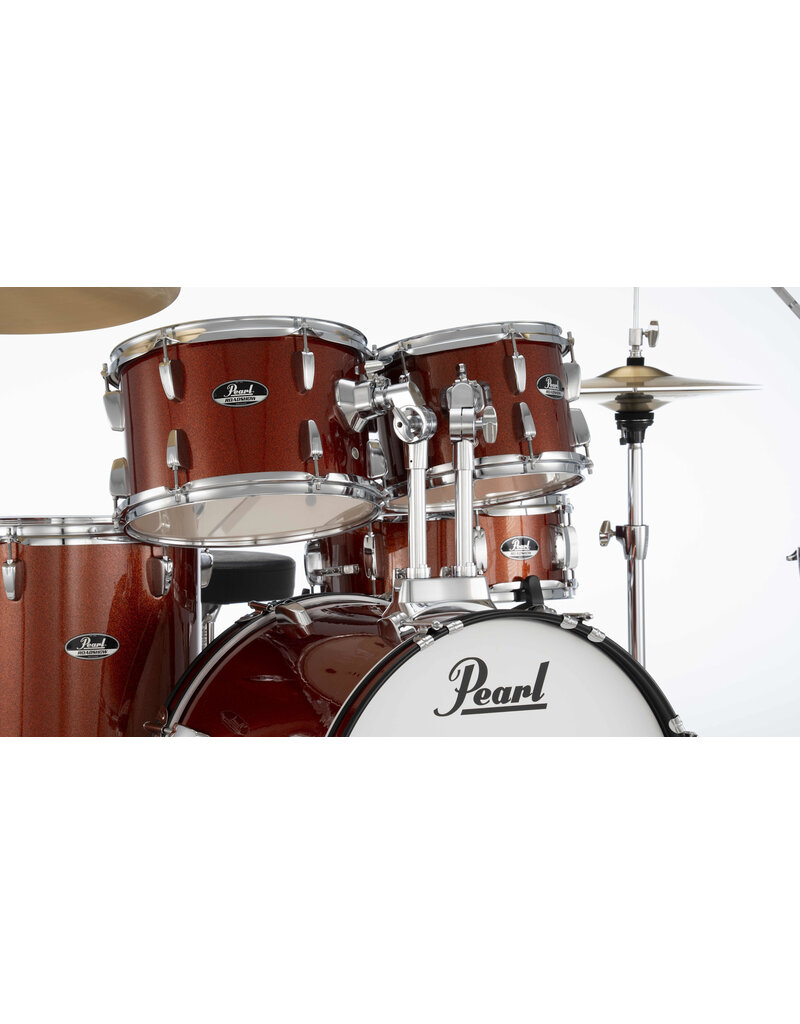 Pearl ROADSHOW-PLUS 20" FUSION DRUM KIT  PACKAGE - BURNT ORANGE