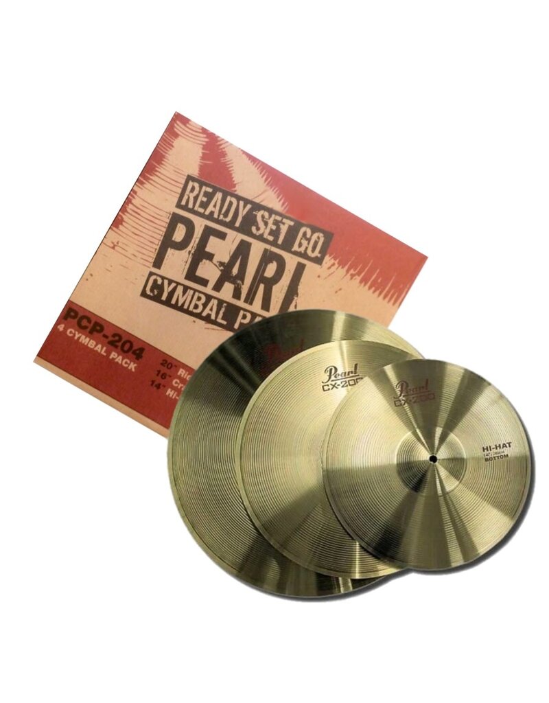 Zildjian Ready Set Go Cymbal Set - 14" Hats, 16" Crash, 20" Ride