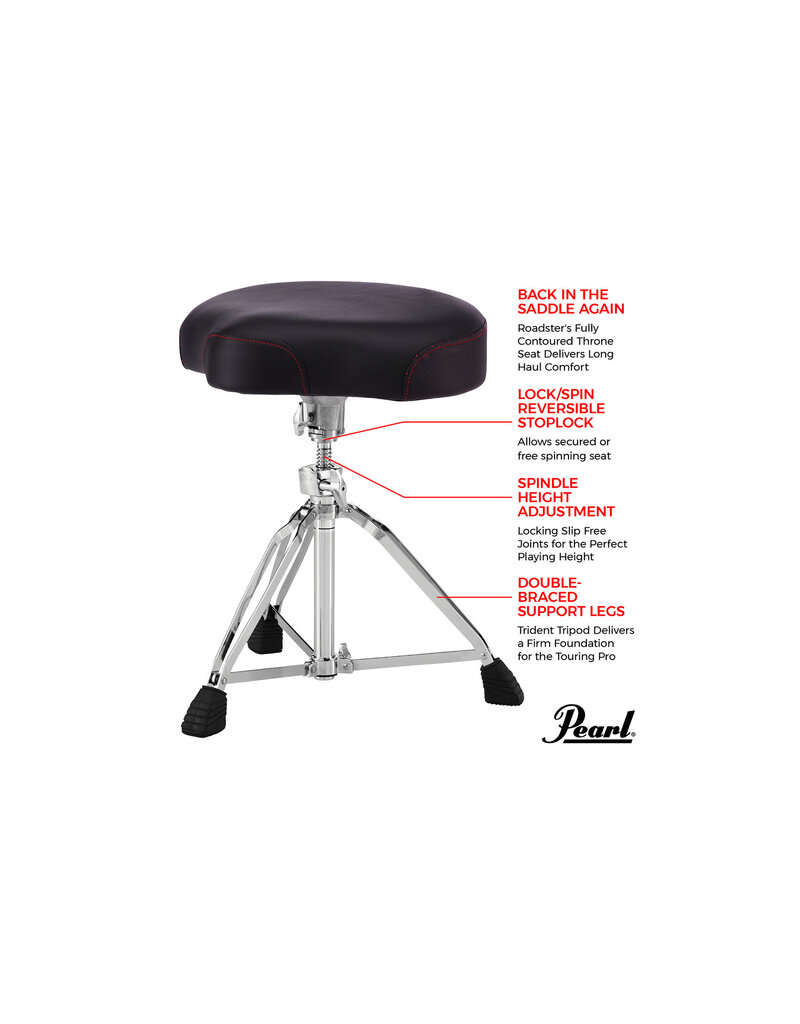 Pearl 3500 Saddle Drum Throne