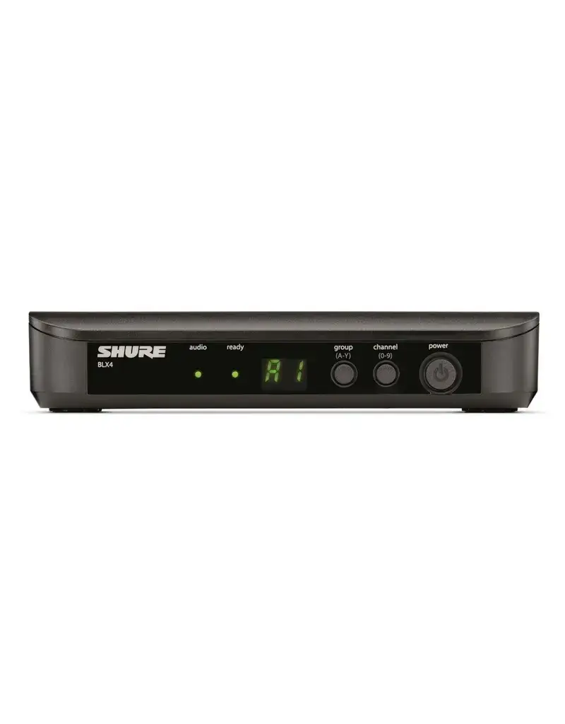 Shure Wireless Headworn Mic System BLX1 Tx; SM31FH Mic; BLX4 Rx Auto Setup: 614-638MHz